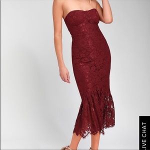 Lulu’s Divine Nights Midi Dress
